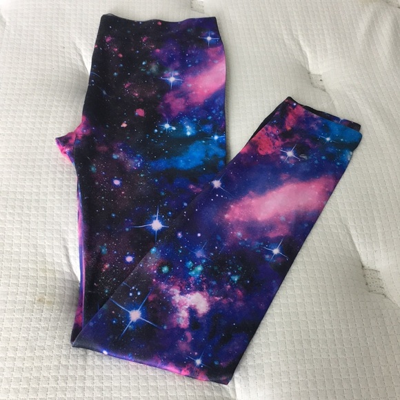 ✅Women NO BOUNDARIES Galaxy Legging Size M - Picture 3 of 6